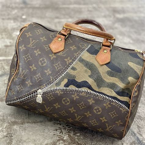 louis vuitton camo speedy 30 bag